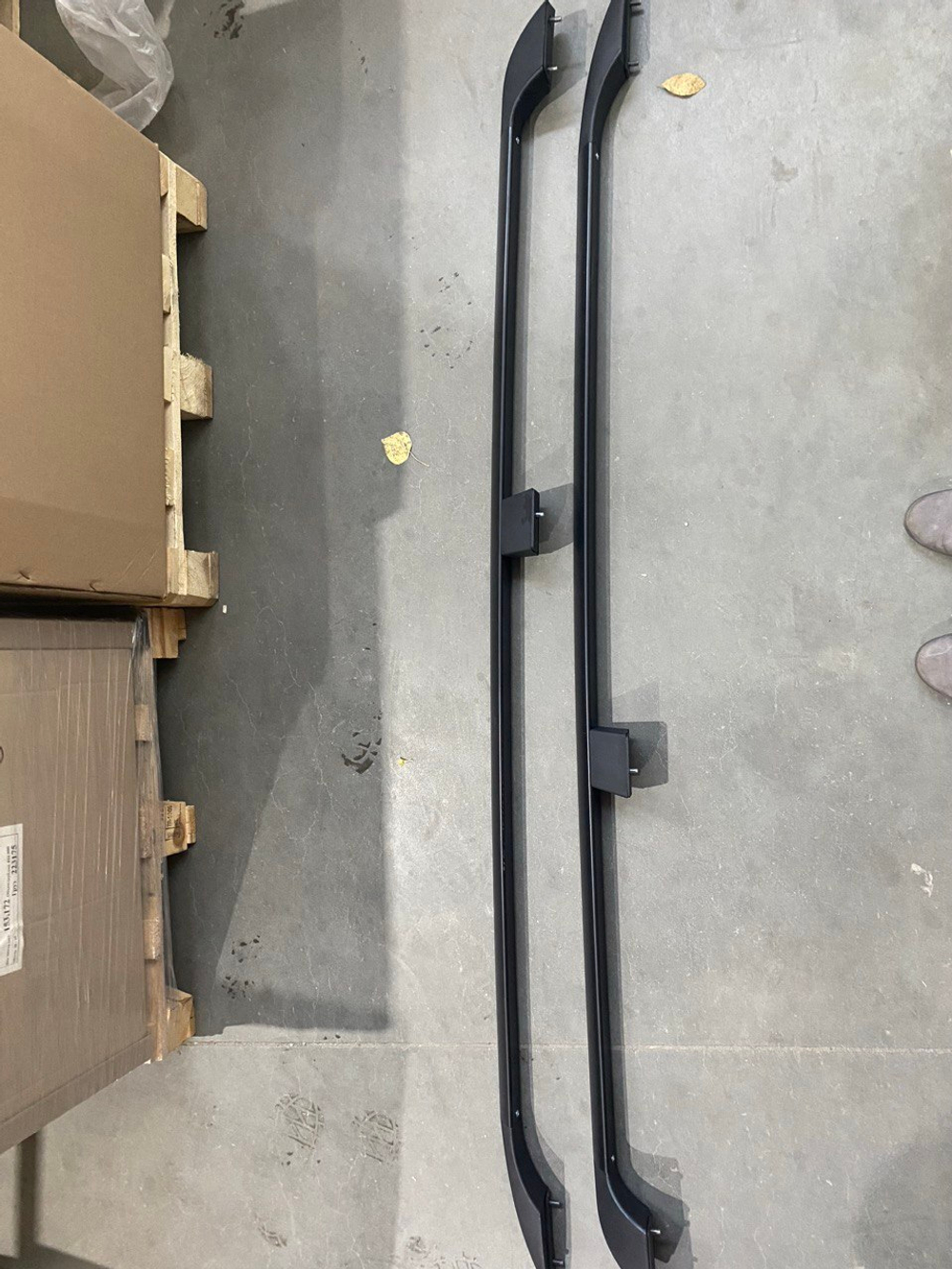 Рейлинги УАЗ-3162"PATRIOT" черные (к-т)