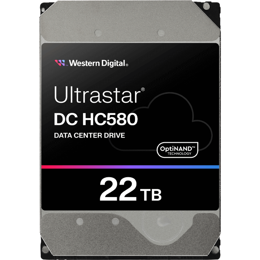 Серверный жесткий диск HDD Western Digital Ultrastar DC HC580 24TB SAS 7.2K 3.5" WUH722422AL5204