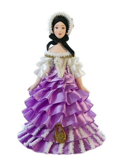 Кукла коллекционная Дама - шкатулка