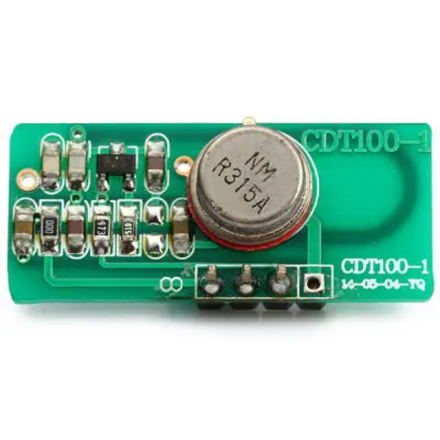 Передатчик "MTDZ005" 315 MHZ DC 3-12V для Ардуино