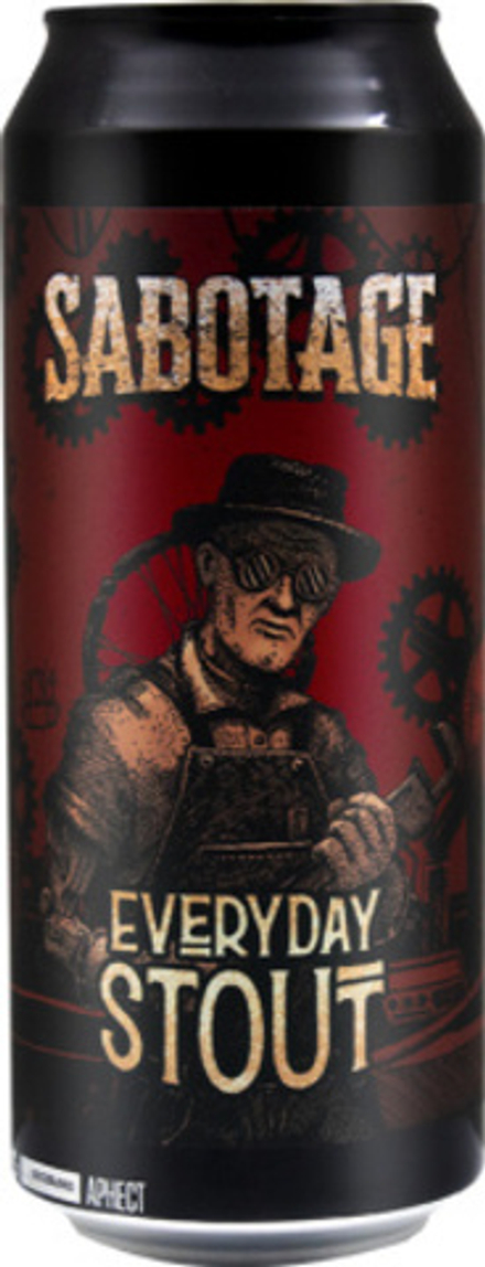 Пиво Саботаж Эвридей Стаут / Sabotage Everyday Stout 0.5 - банка