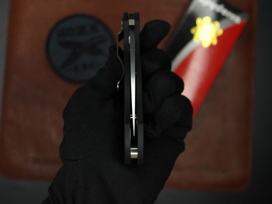 Нож складной Spyderco ParaMilitary 2 C81GP2 c клинком сатин CPM-S45VN, рукоять черный G10