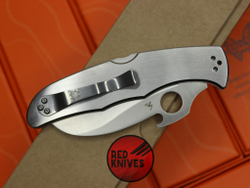 Нож Spyderco Matriarch 2 Stainless Steel - рукоять сталь, вейв, клинок серрейтор