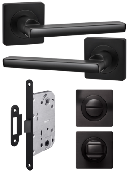 Комплект фурнитуры с замком для межкомнатных дверей POLO