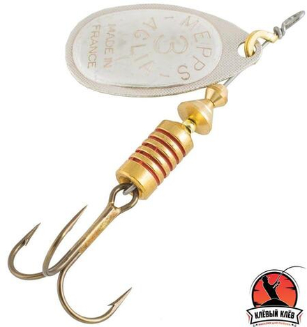 Блесна вращ. Mepps AGLIA 3, SILVER