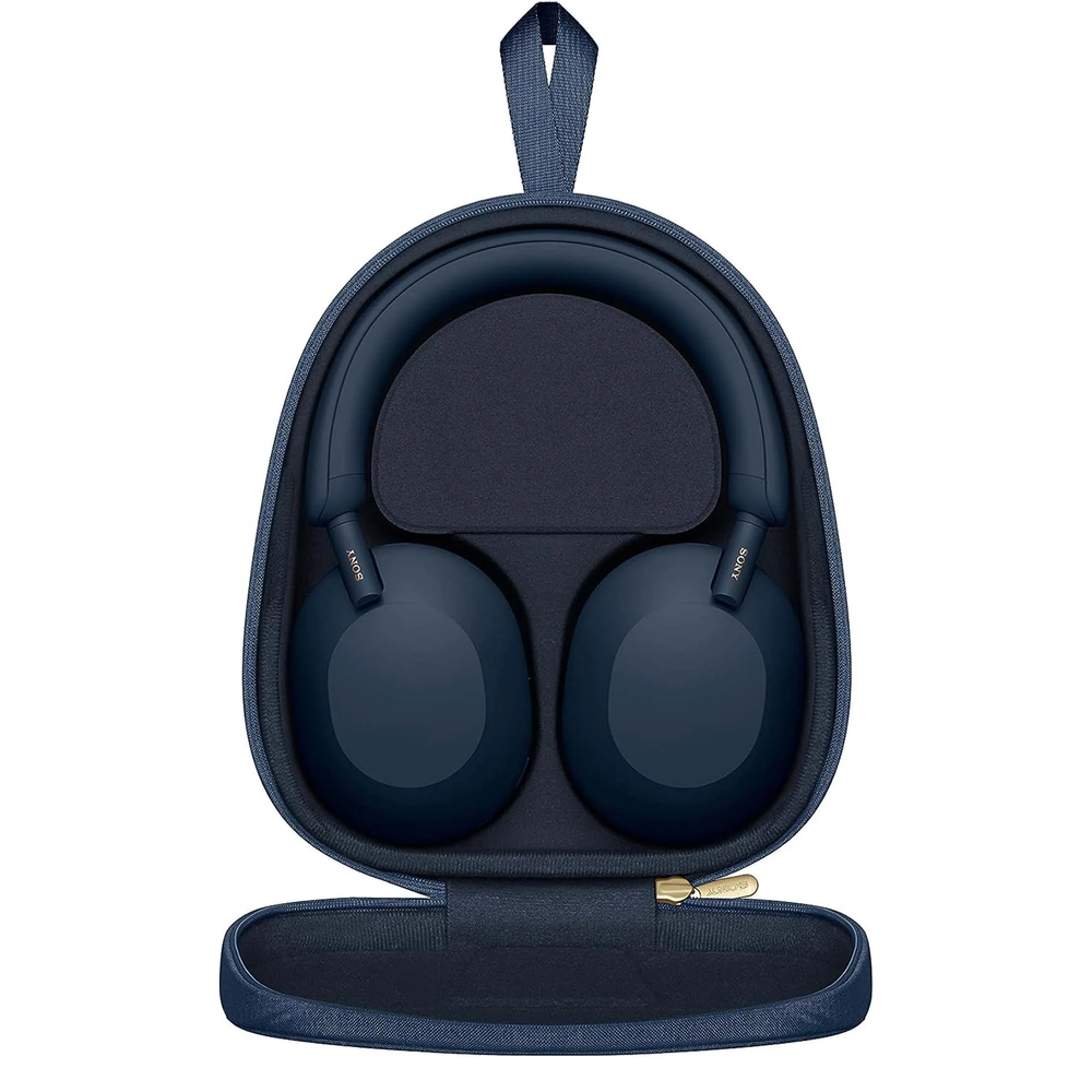 Sony WH-1000XM5 blue - беспроводные полноразмерные наушники с шумоподавлением