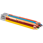 Карандаши цветные Deli "Color Emotion", 12 цветов, дерево, метал. пенал