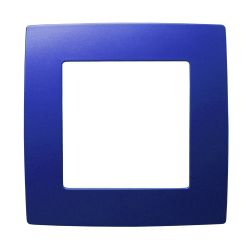12-5001-29 ЭРА Рамка на 1 пост, Эра12, ультрамарин | Эра 12 Ультрамарин