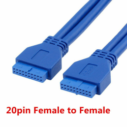 20pin кабель внутренний 50 см Gender changer (f)