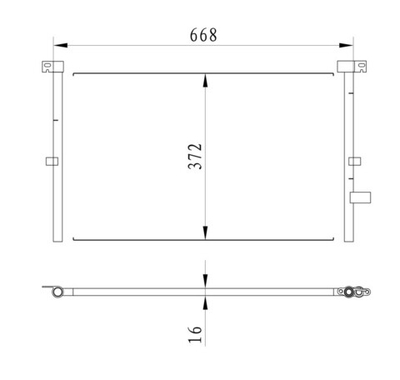 Kular - 86041-KLR - Condenser, air conditioning