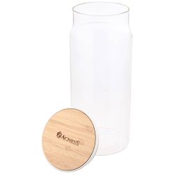 ЕМКОСТЬ ДЛЯ ПИЩЕВЫХ ПРОДУКТОВ AGNESS "NATIVE" D=9.45СМ H=22.8СМ, 1100 МЛ