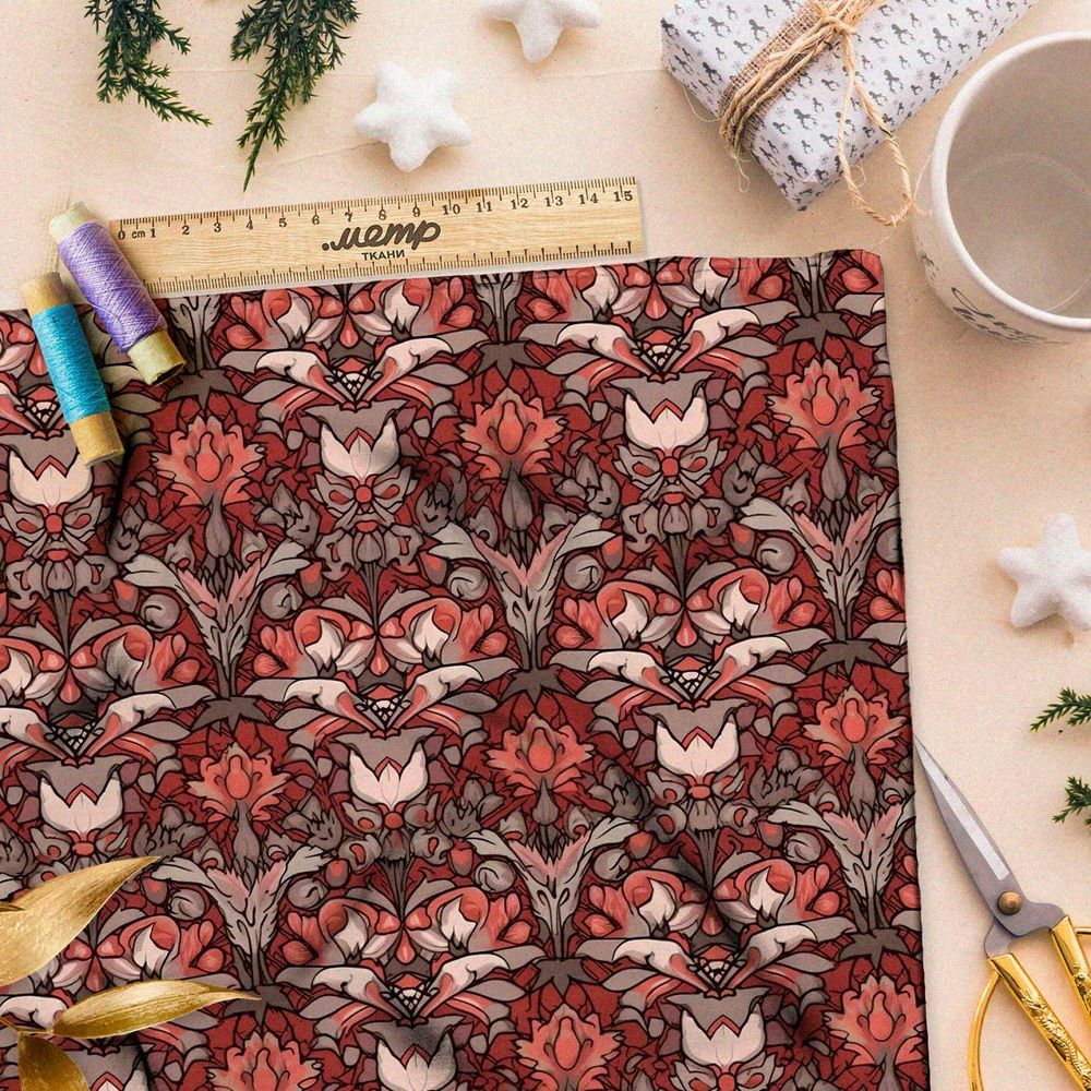 Ткань премиум бифлекс забытые мечты