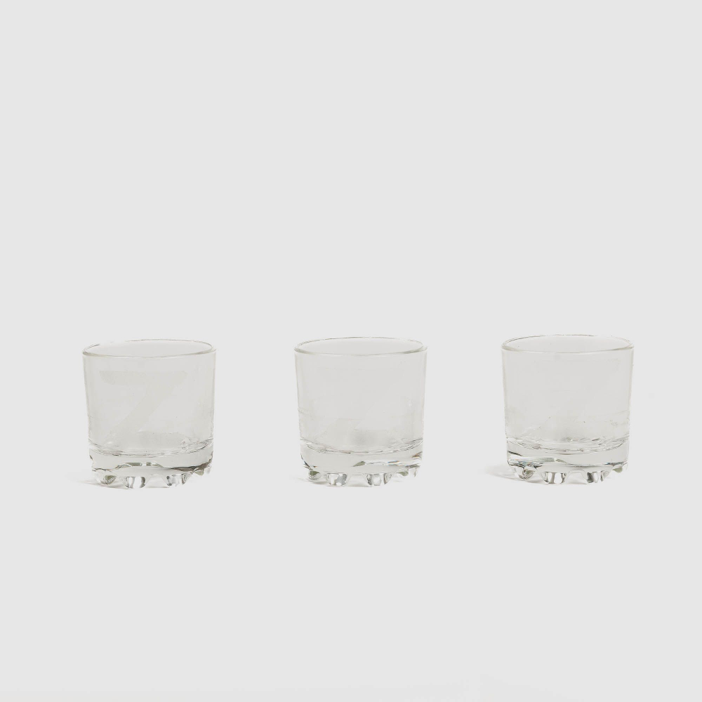 Набор рюмок стеклянных "Z" 3 шт 50 мл