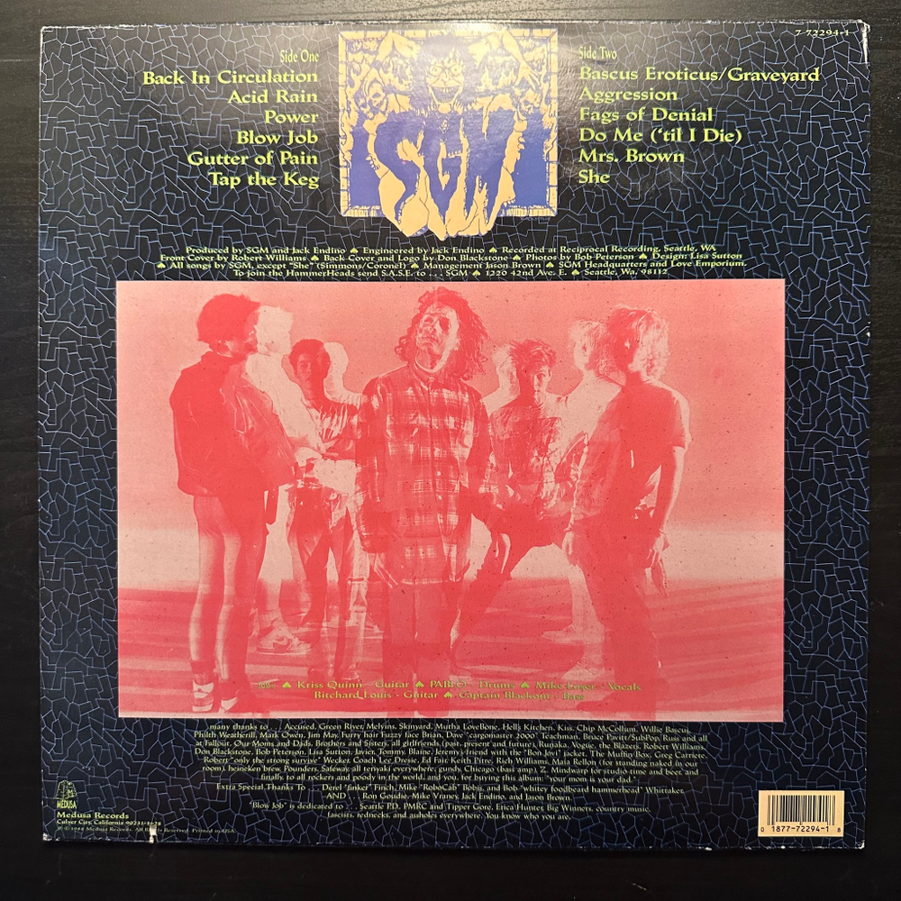 SGM - Aggression (США 1988г.)