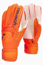Вратарские перчатки Reusch Attrakt Solid Finger Support Junior - оранжевый