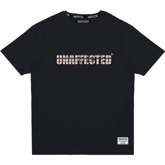 Футболка UNAFFECTED Аква (черная)