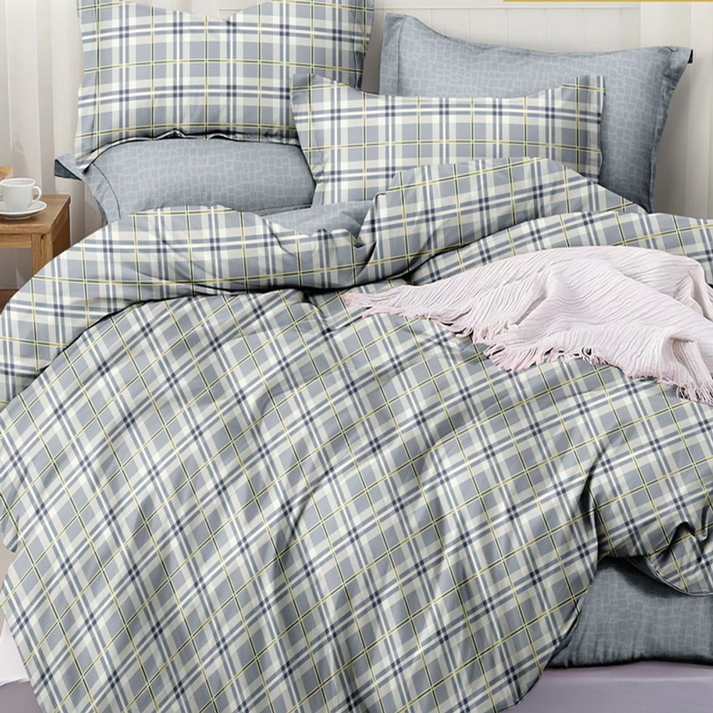 Комплект постельного белья &quot;П37. VP27-0336&quot;, поплин, 100% хлопок, Россия.