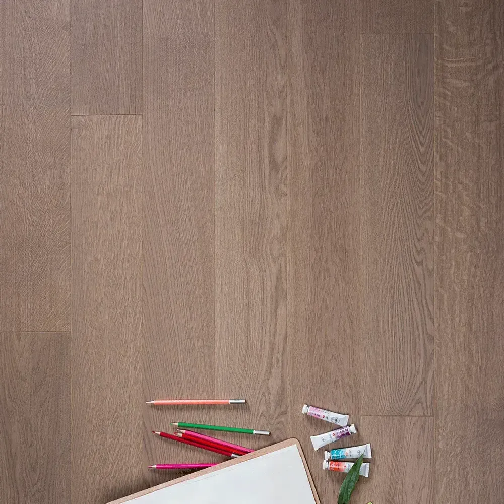 Инженерный паркет Coswick Дуб Серый Шпинель (Spinel Grey) Шелковое масло ультраматовое