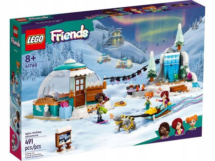 Конструктор LEGO Friends Приключение в иглу Лего Френдс 41760