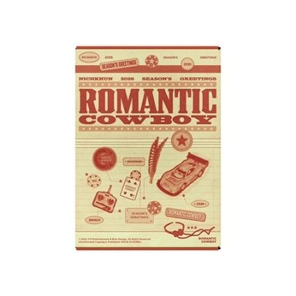 товары NICHKHUN -ROMANTIC COWBOY 2026 Season s Greetings