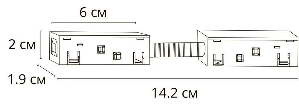Коннектор для шинопровода Arte Lamp LINEA-ACCESSORIES
