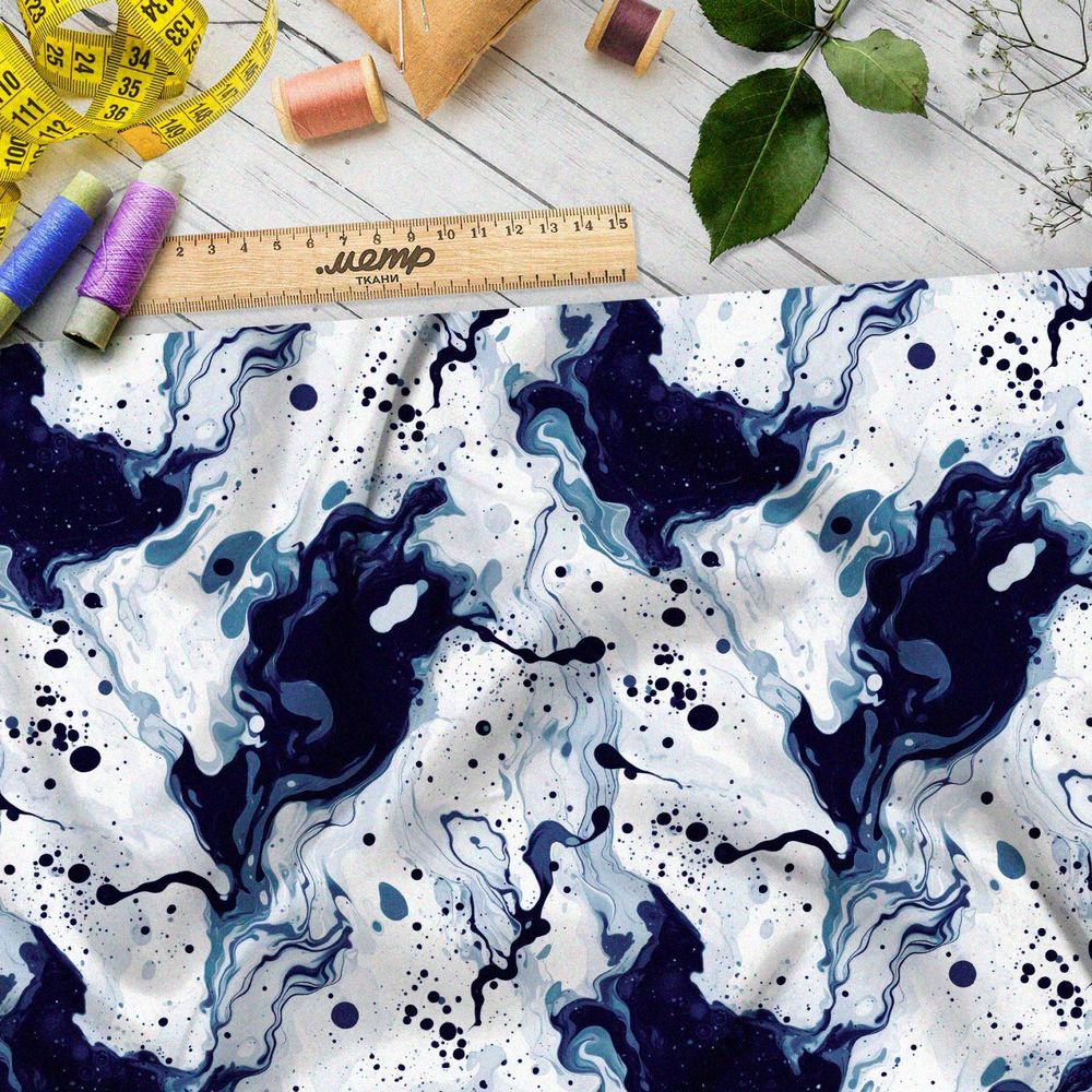 Ткань Ниагара Софт завораживающие пятна