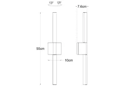 Уличный настенный светильник Arte lamp