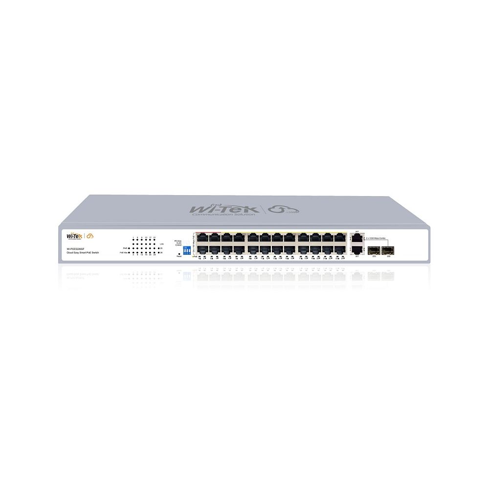 Смарт коммутатор на 24 PoE порта WI-PCES226GF