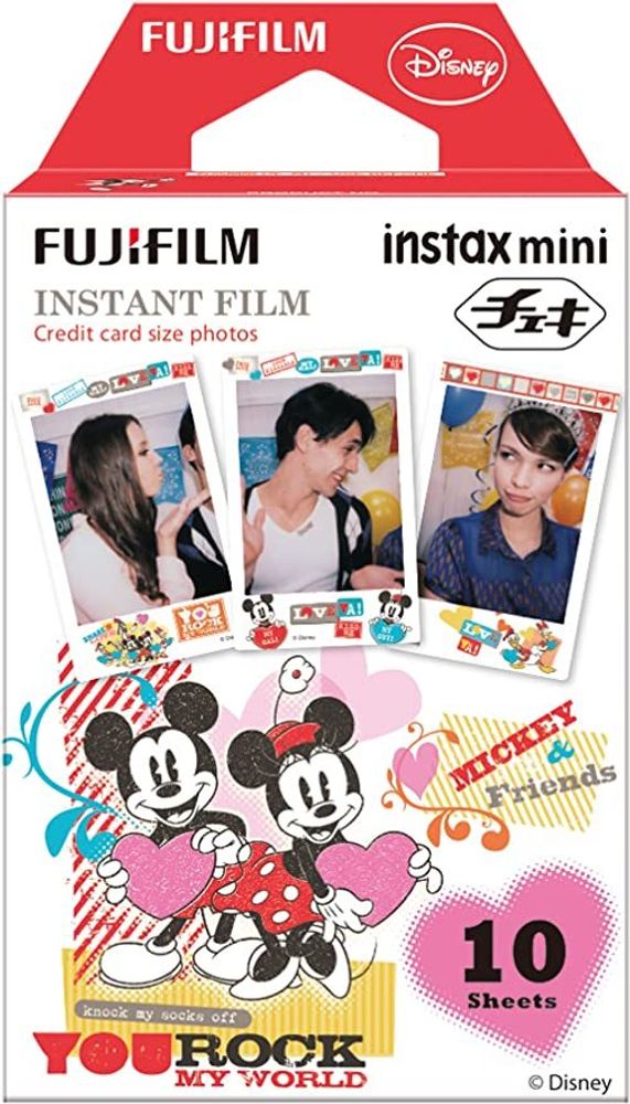 Fujifilm Instax Mini Mickey &amp; Friends, 10 снимков