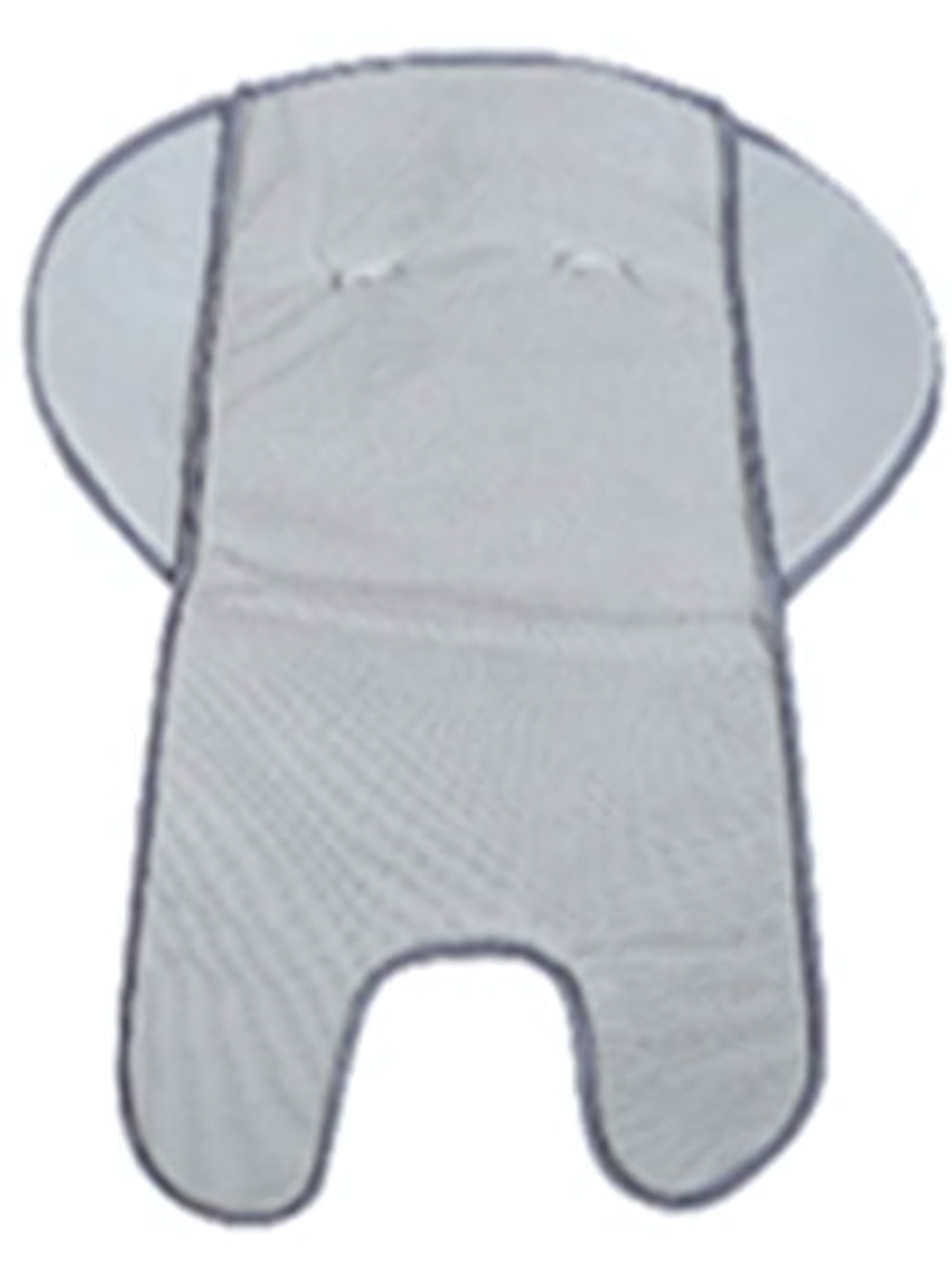 Матрасик универсальный с отворотами, цвет Серый