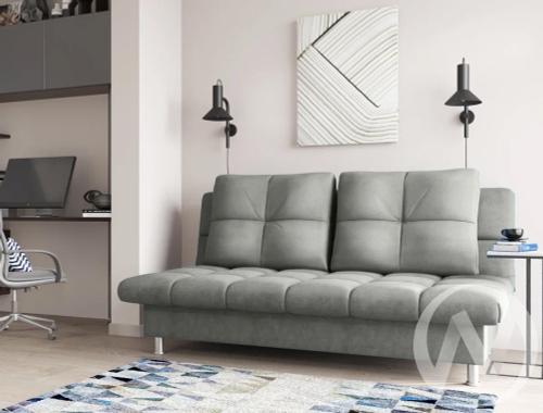 Диван прямой Финка 3 ДК (Боска VL-1912-25 серый крайола; 3 категория)