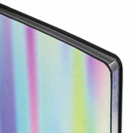 Блокнот А5 (143x210 мм) BRAUBERG VISTA "Gradient" под кожу гибкий срез фольга 80 л. (2 штуки в упаковке)
