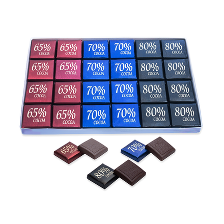 Шоколад Ассорти 65/70/80% 128 гр