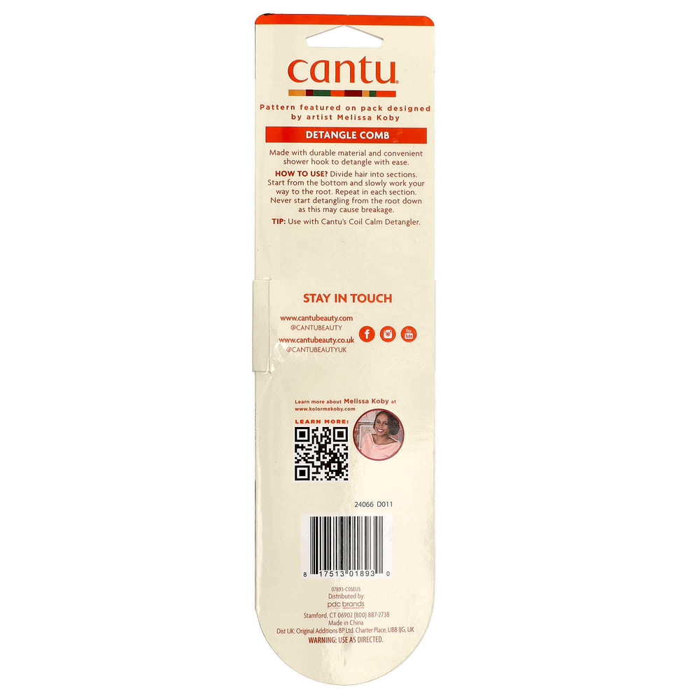 Cantu, прочный гребень для распутывания волос, 1 шт.