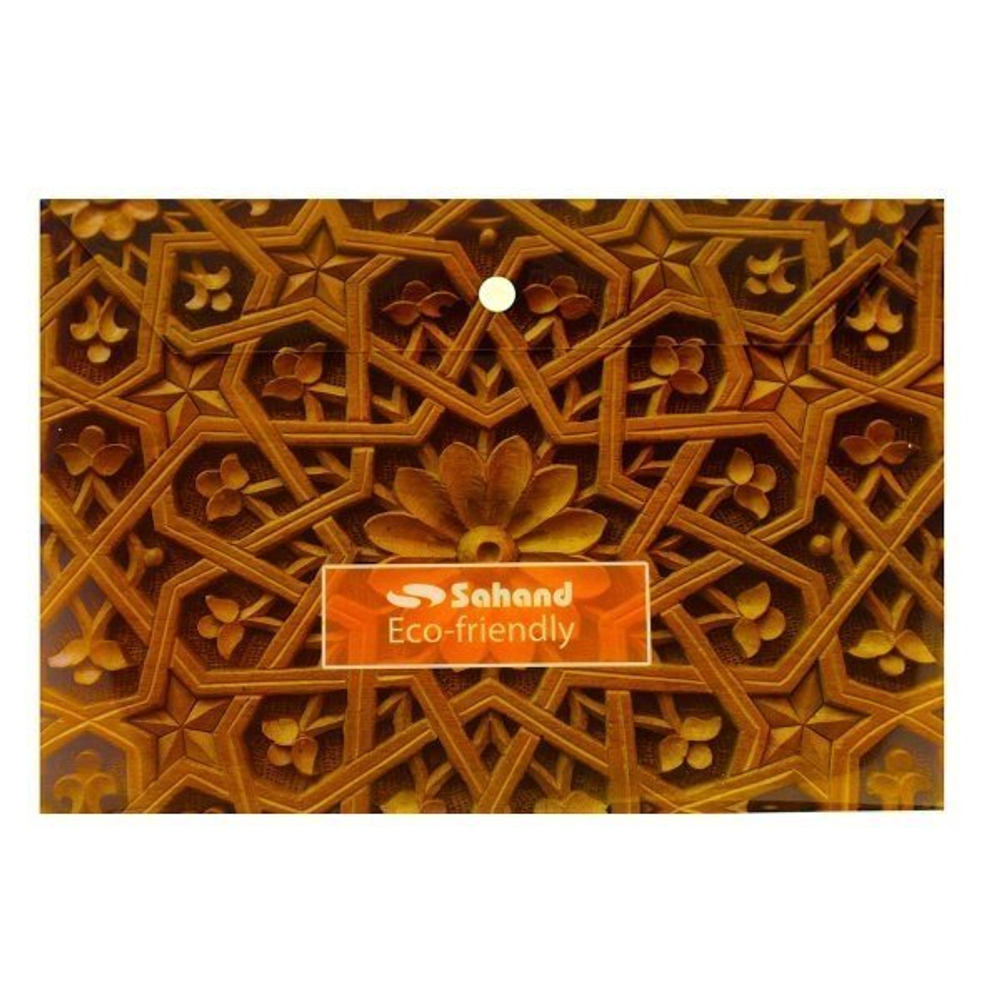 Папка-конверт на кнопке Sahand, A4, 220х320 мм, 180 мкм, ассорти, с рисунком, "Fantasy"