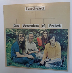 Винтажная виниловая пластинка LP Dave Brubeck Two Generations Of Brubeck (USA 1973)