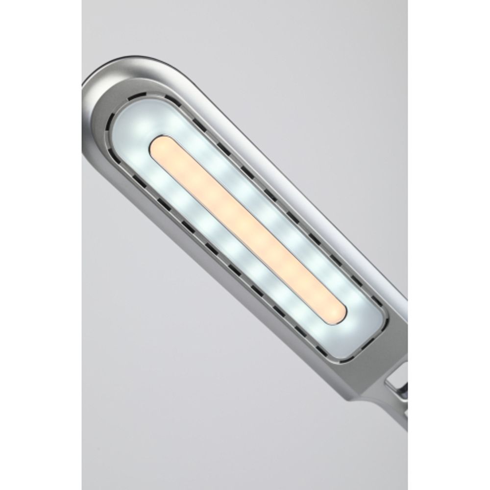 Настольный светильник ЭРА NLED-496-12W-BK светодиодный на струбцине черный