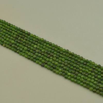 Нитка Диопсид 39 см. 5 мм. (Без замка)