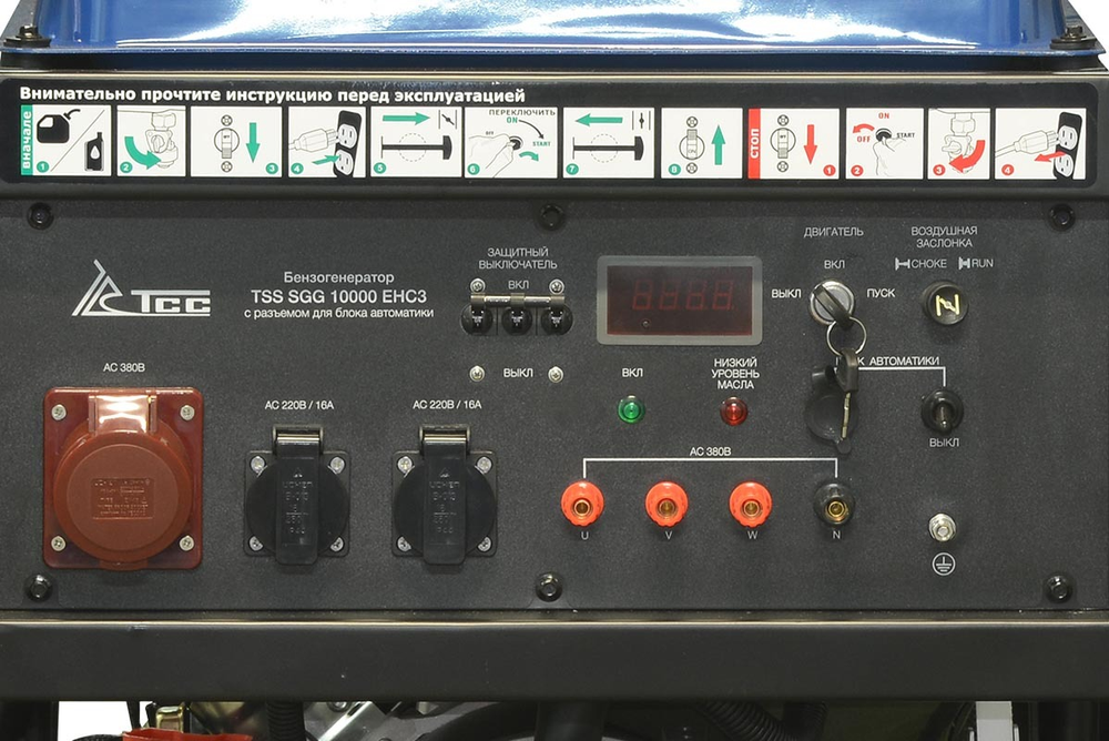 Бензиновый генератор ТСС SGG 10000 EHC3 — Фото №6 