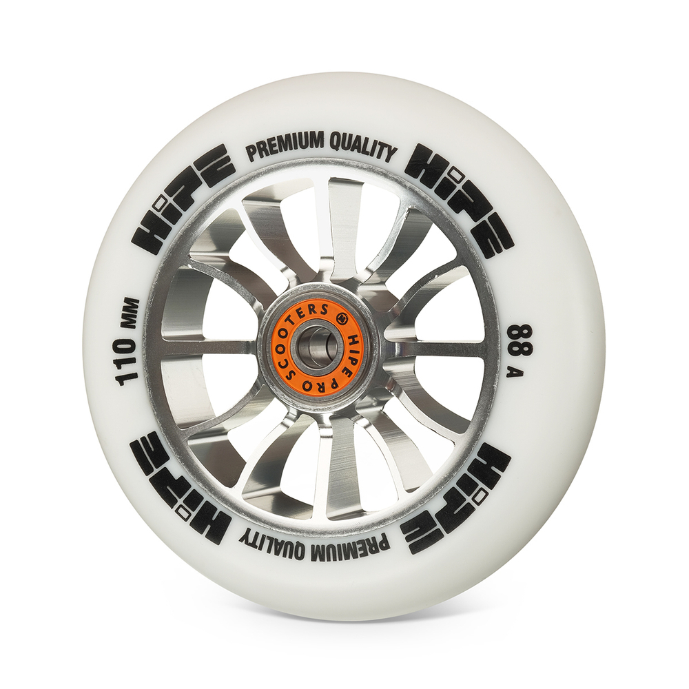 Колесо HIPE H01 110мм silver/white
