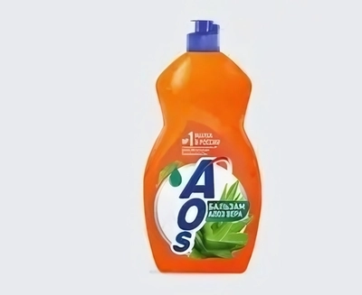 Ср-во д/посуды Aos 1300мл Бальзам Алоэ Вера (9/450)