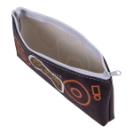 Пенал-косметичка "Джойстик" серый с зеленым