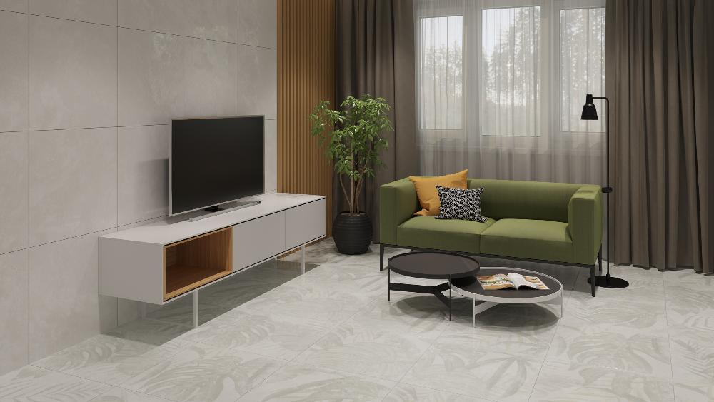 Kerranova Central Park White 60x60