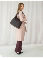 Сумка большая через плечо шоппер