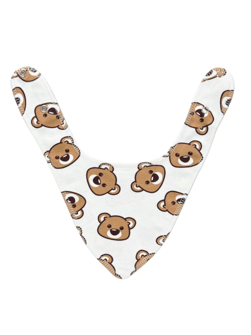 Двусторонний нагрудник Мишки (0-12 мес)