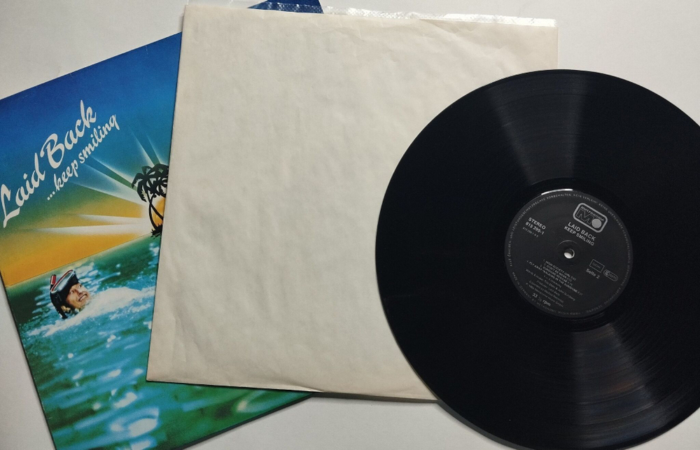 Винтажная виниловая пластинка LP Laid Back Keep Smiling (Germany 1983)