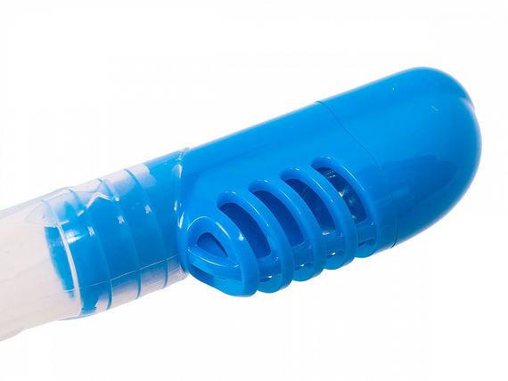 Трубка Sargan Агидель Сухая 2 прозрачная/синий морской