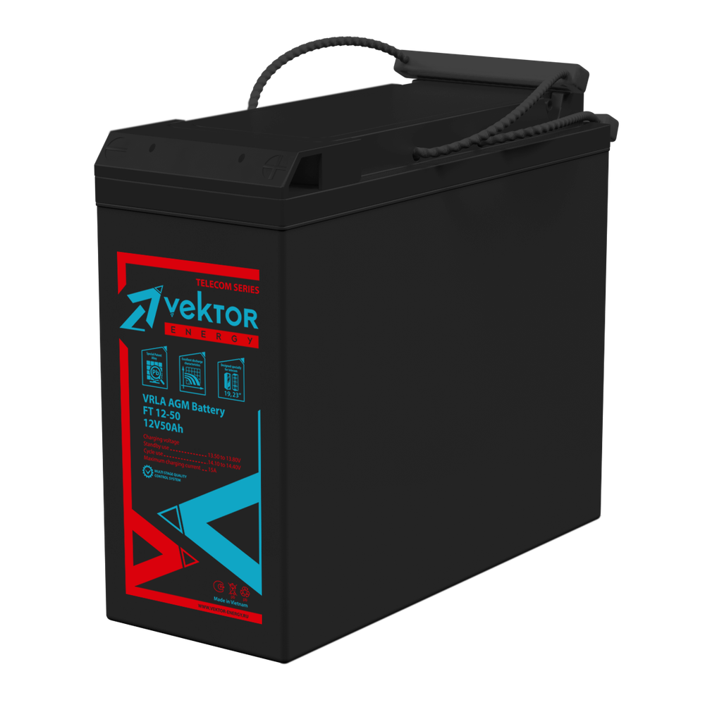 Аккумулятор  VEKTOR ENERGY FT 12-50