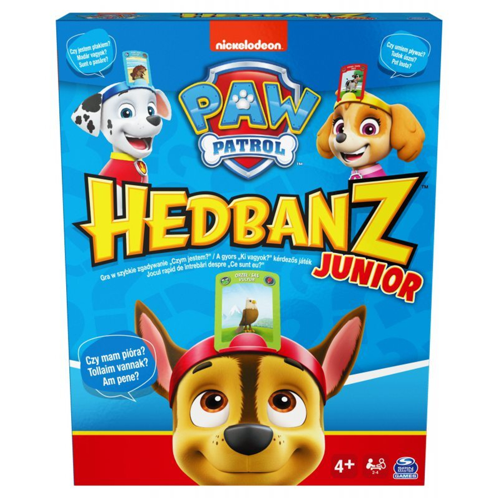 Spin Master - Игра Hedbanz Junior Paw Patrol ver. ПЛ 6062546