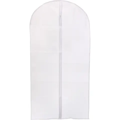Чехол для одежды «ИДЕЯДОМА», цвет белый / прозрачный, 60*120см (пакет)